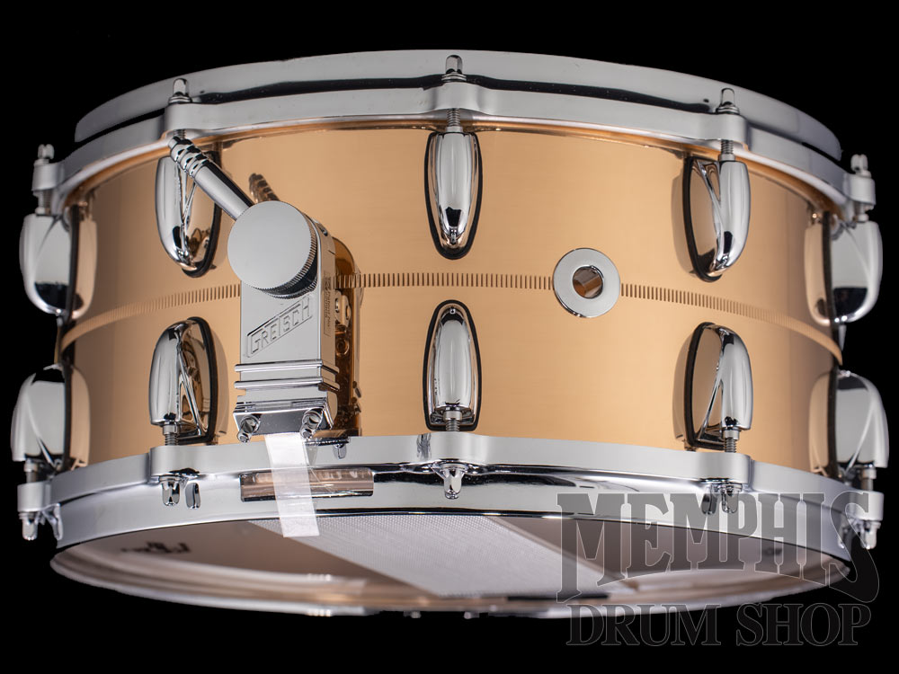 Gretsch 14x6.5 USA Custom Bronze Snare Drum
