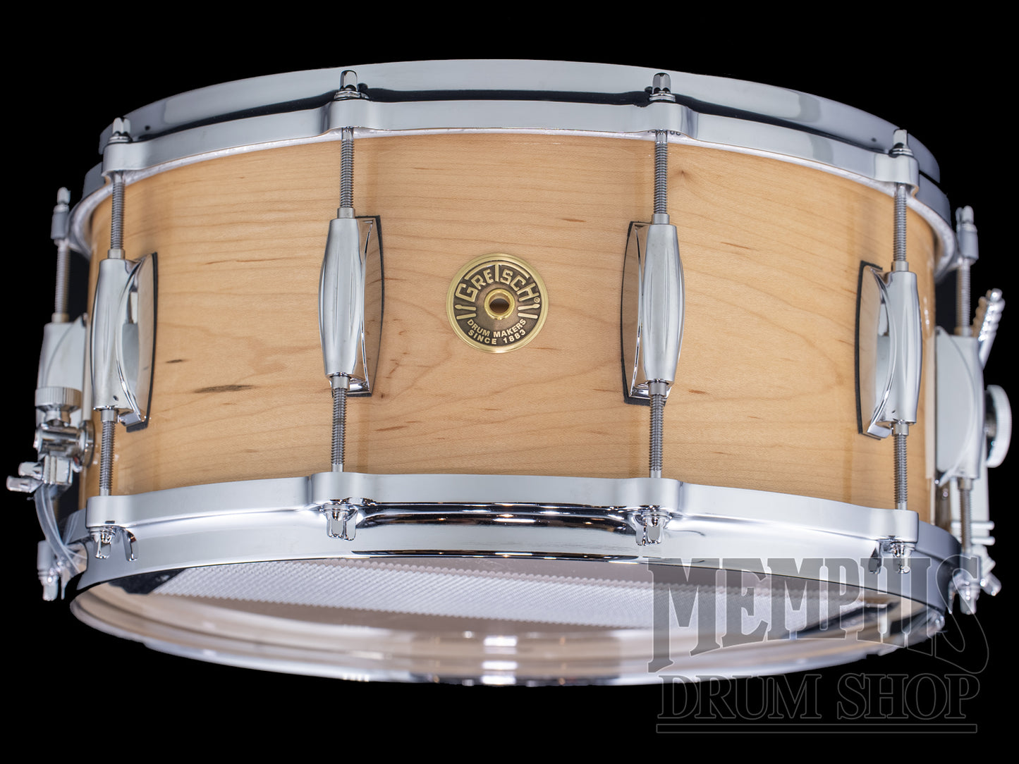 Gretsch 14x6.5 USA Custom Solid Maple Snare Drum