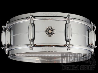 Gretsch 14x5 Brooklyn Chrome Over Brass Snare Drum