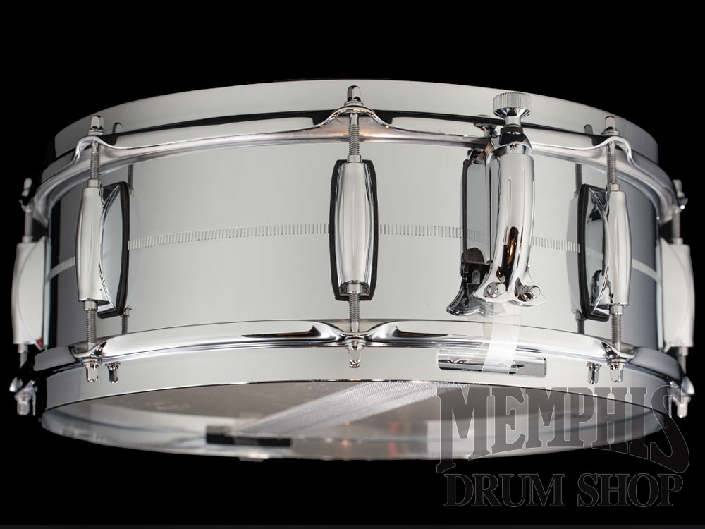 Gretsch 14x5 Brooklyn Chrome Over Brass Snare Drum