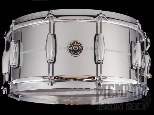 Gretsch 14x6.5 Brooklyn Chrome Over Steel Snare Drum