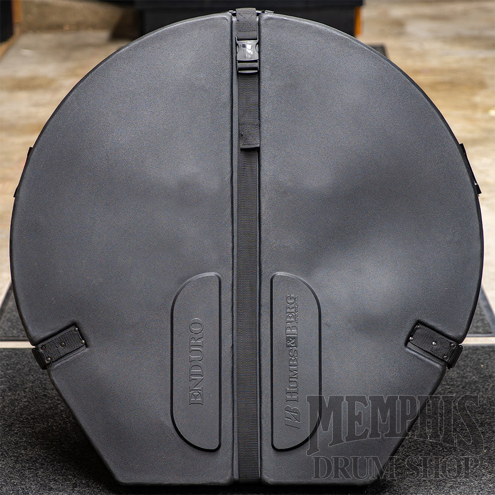 Humes & Berg 24" Enduro Gong Case with Pro Lining - Black