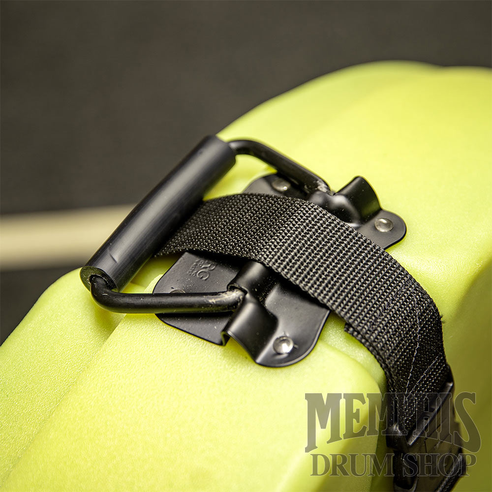 Humes & Berg 32" Enduro Gong Case with Pro Lining - Lime