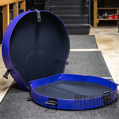 Humes & Berg 24" Enduro Gong Case with Pro Lining - Purple