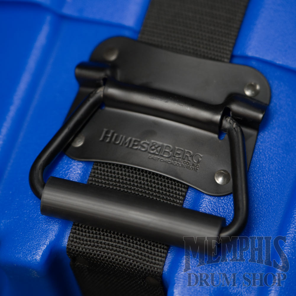 Humes & Berg 14x6.5 Enduro Pro Snare Drum Case with Pro Lining - Electric Blue
