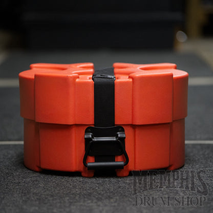 Humes & Berg 14x6.5 Enduro Pro Snare Drum Case with Pro Lining - Orange