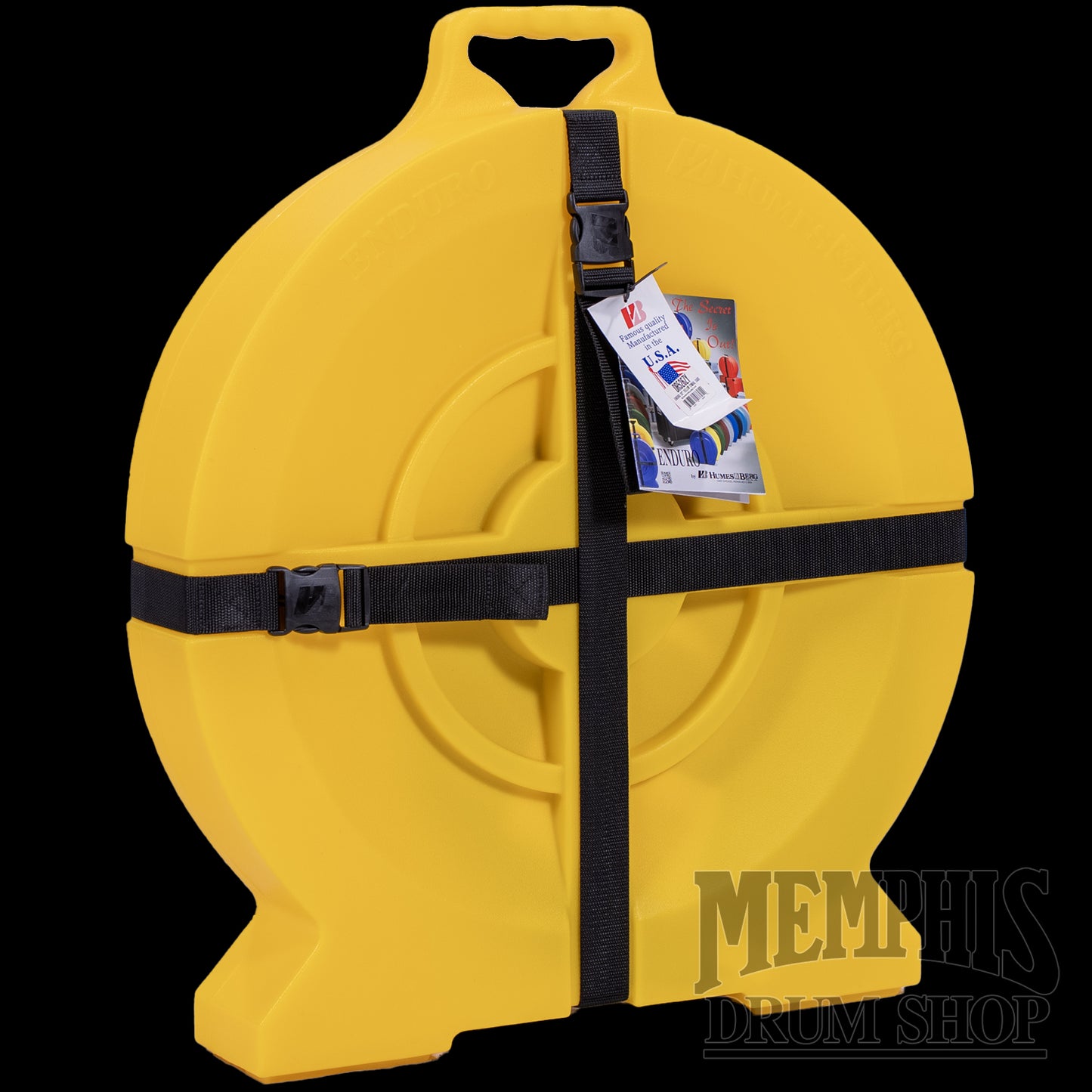 Humes & Berg 22" Enduro Cymbal Hard Case - Yellow