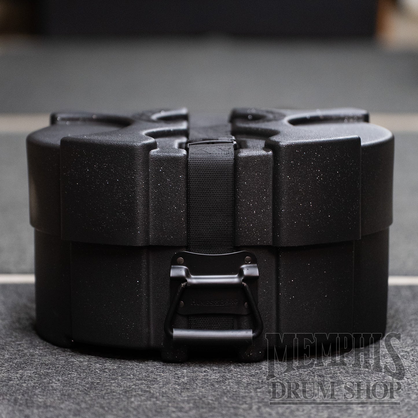 Humes & Berg 14x6.5 Enduro Pro Snare Drum Case with Pro Lining - Black Ice