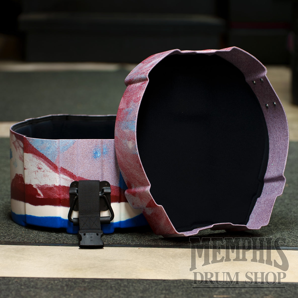 Humes & Berg 14x6.5 Enduro Pro Snare Drum Case - USA 250th Anniversary Limited Series