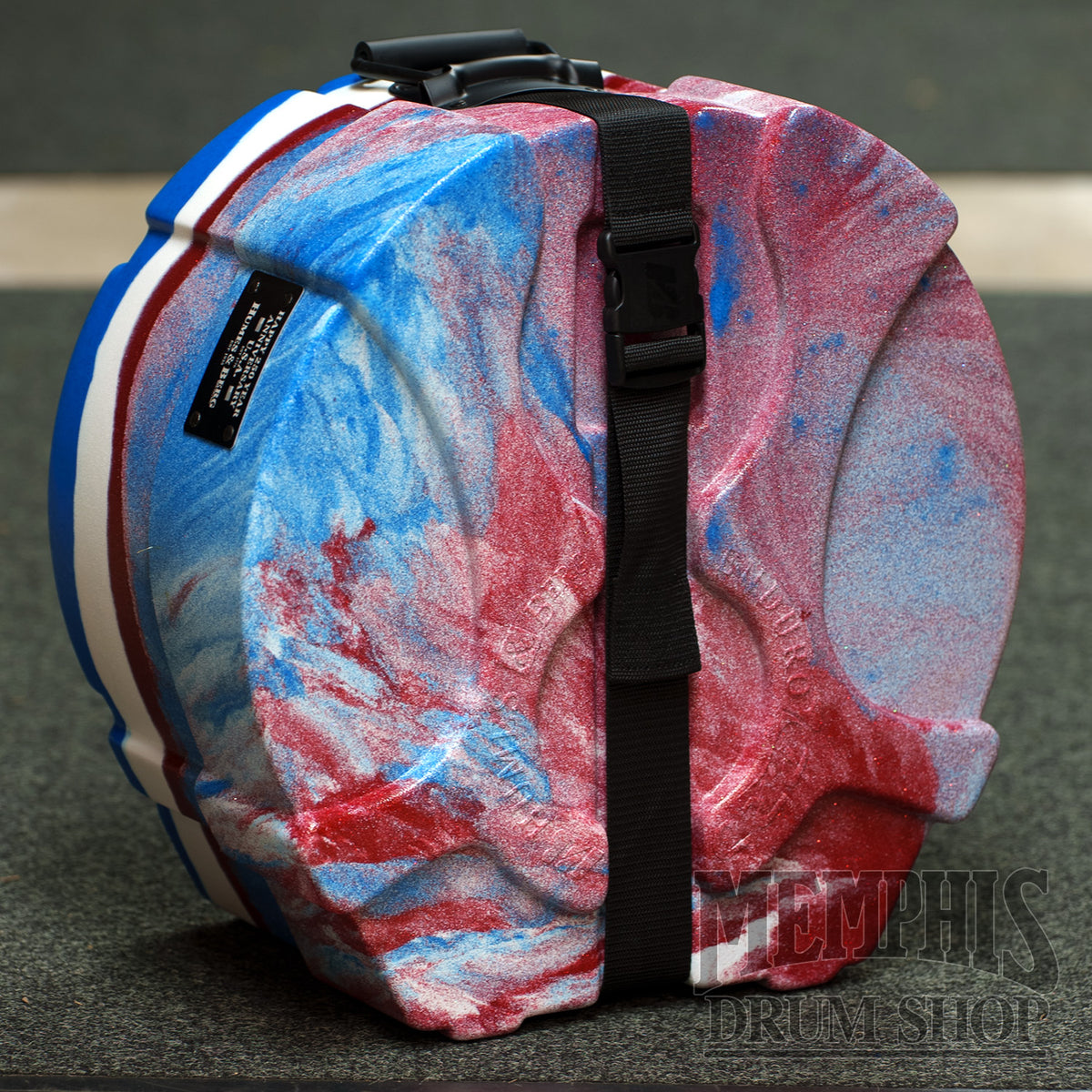 Humes & Berg 14x6.5 Enduro Pro Snare Drum Case - USA 250th Anniversary Limited Series