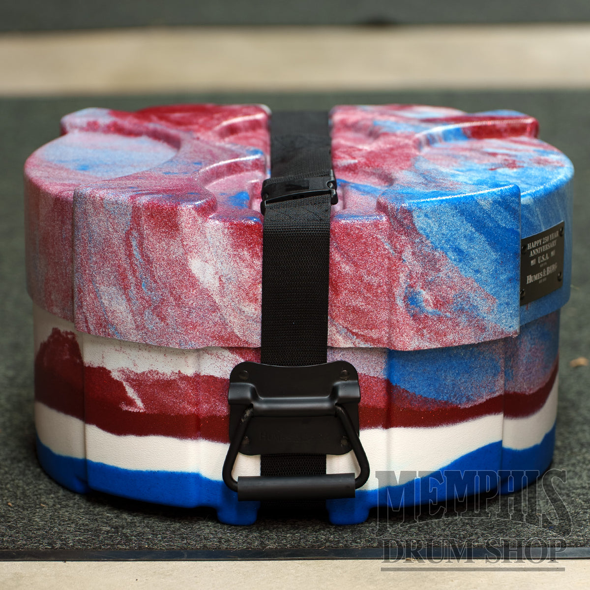 Humes & Berg 14x6.5 Enduro Pro Snare Drum Case - USA 250th Anniversary Limited Series