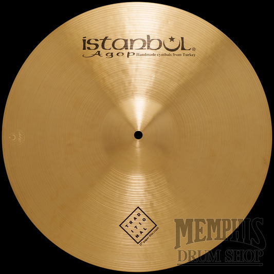 Istanbul Agop 17" Traditional Paper Thin Crash Cymbal