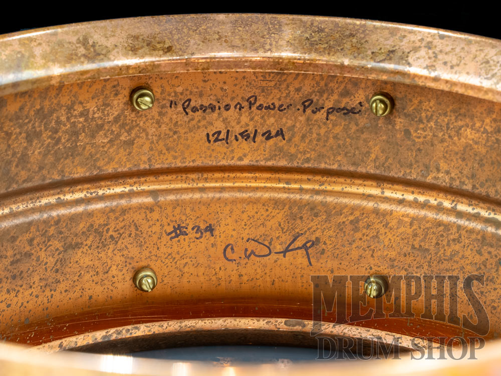 Joyful Noise 14x6.5 Conquered Copper Snare Drum