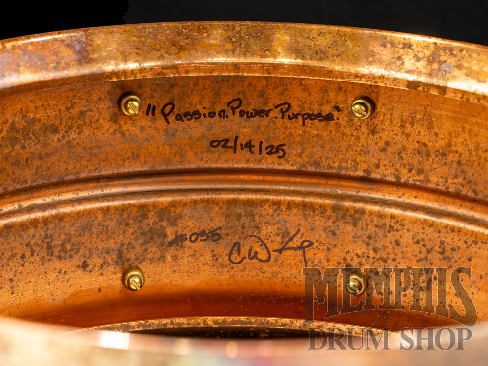 Joyful Noise 14x6.5 Conquered Copper Snare Drum