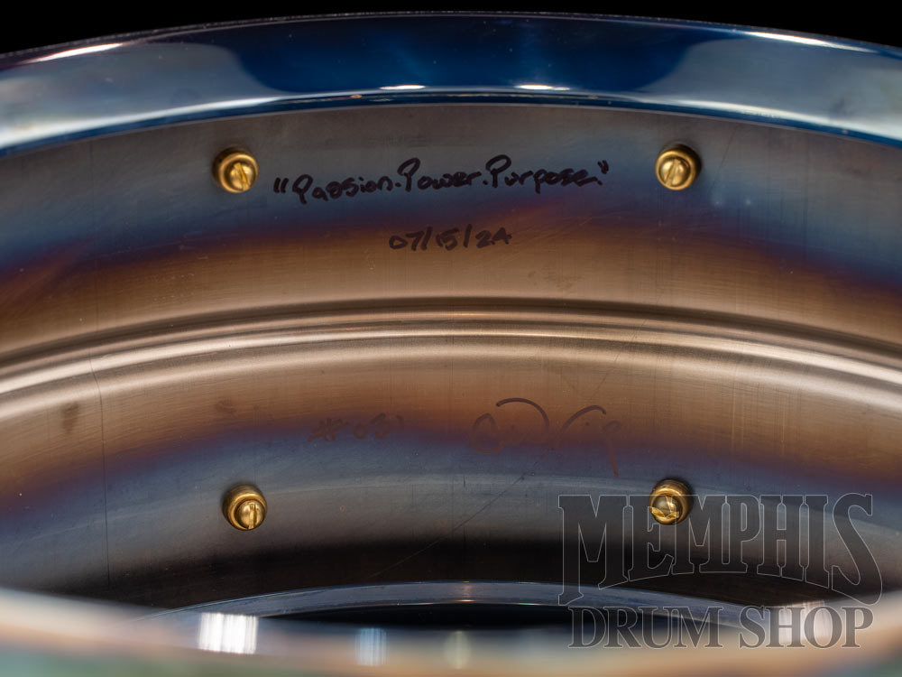 Joyful Noise 14x6.5 Knight Hawk Ferromanganese Steel Snare Drum