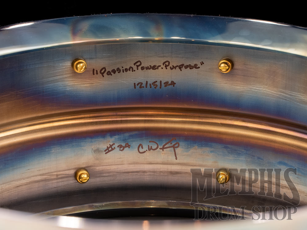 Joyful Noise 14x6.5 Knight Hawk Ferromanganese Steel Snare Drum