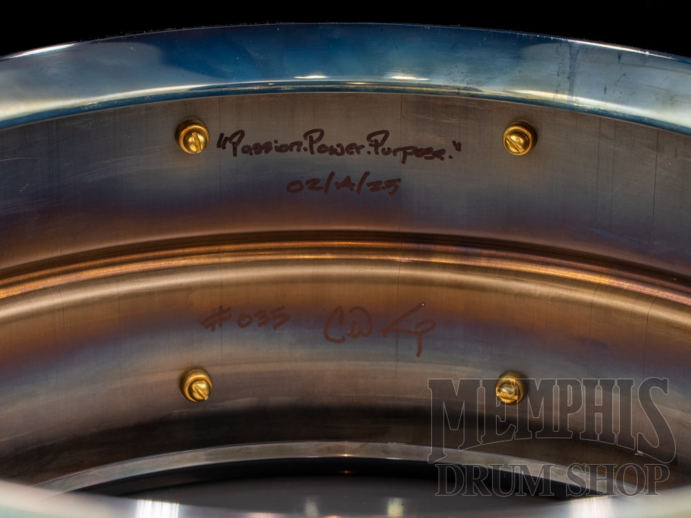 Joyful Noise 14x6.5 Knight Hawk Ferromanganese Steel Snare Drum