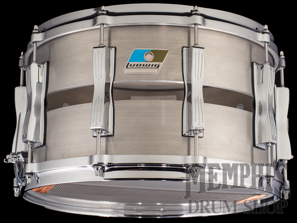 Ludwig 14x8 Slotted Coliseum Cast Aluminum Snare Drum