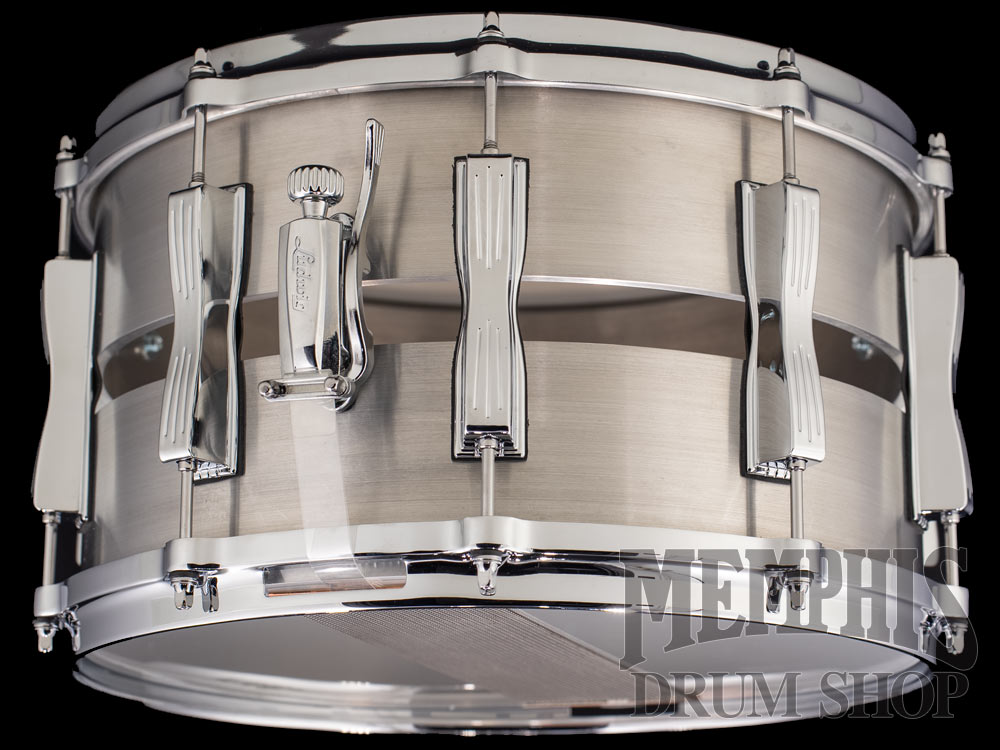 Ludwig 14x8 Slotted Coliseum Cast Aluminum Snare Drum