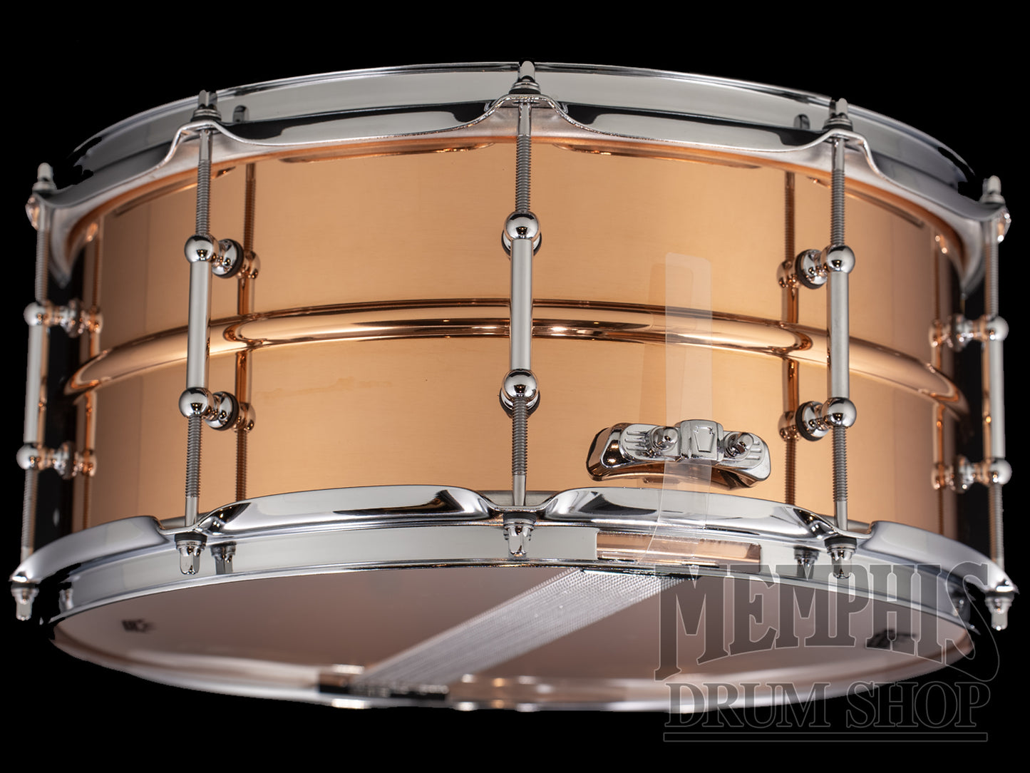 Ludwig 14x6.5 Copperphonic Snare Drum with Tube Lugs