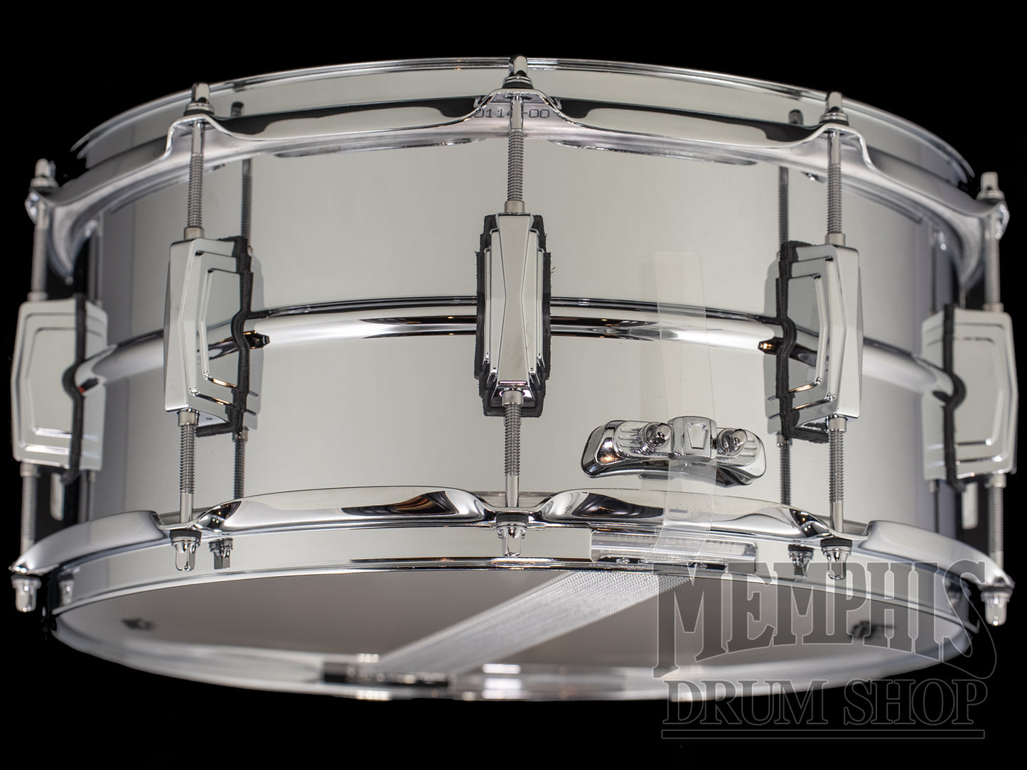 Ludwig 14x6.5 Supraphonic Classic Snare Drum with Blue & Olive Badge