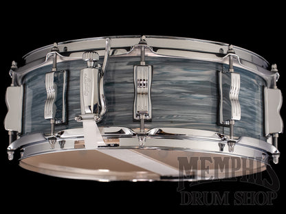 Ludwig 14x5 Classic Maple Snare Drum - Vintage Blue Oyster