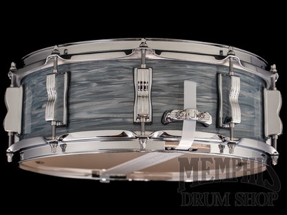 Ludwig 14x5 Classic Maple Snare Drum - Vintage Blue Oyster
