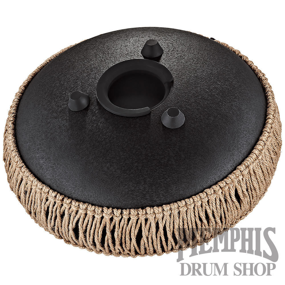 Meinl 10” Medium Octave Steel Tongue Drum B Minor 8 Notes 432Hz - Black
