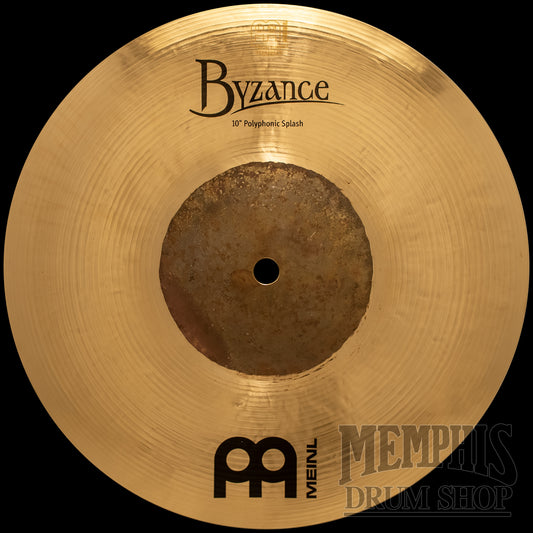 Meinl 10” Byzance Brilliant Polyphonic Splash Cymbal