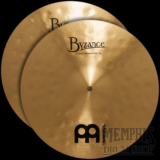 Meinl 14" Byzance Traditional Extra Hammered Hi-Hats