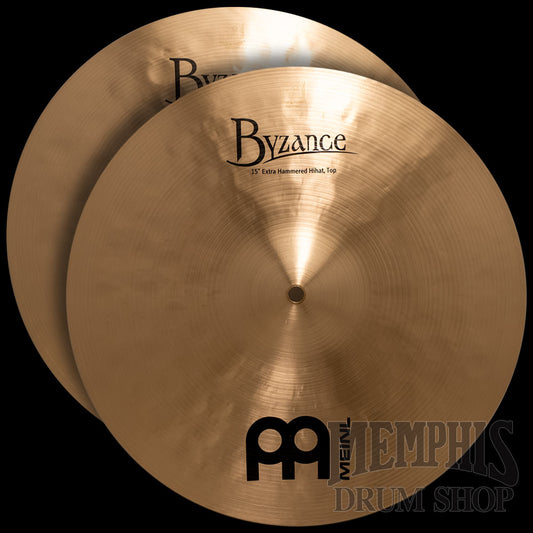 Meinl Byzance Traditional 15" Extra Hammered Hi Hats