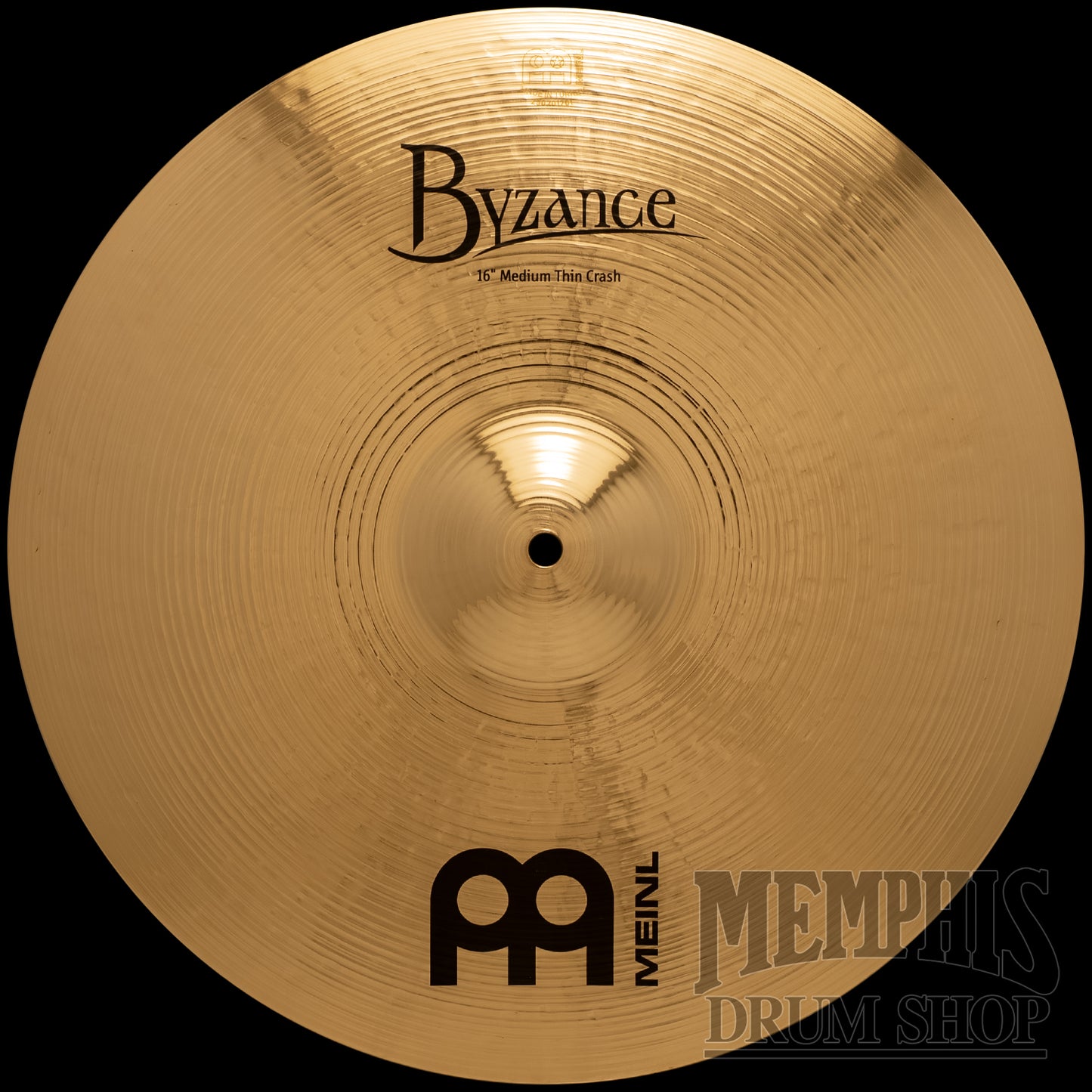 Meinl 16" Byzance Brilliant Medium Thin Crash Cymbal