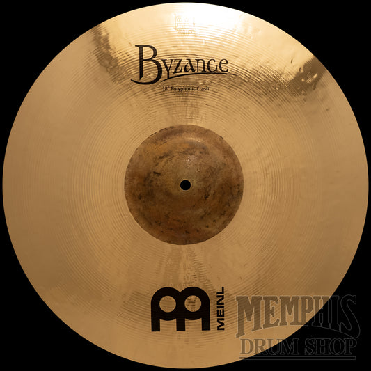 Meinl 18" Byzance Brilliant Polyphonic Crash Cymbal