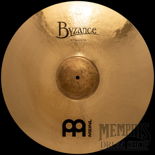 Meinl 22" Byzance Brilliant Polyphonic Ride Cymbal