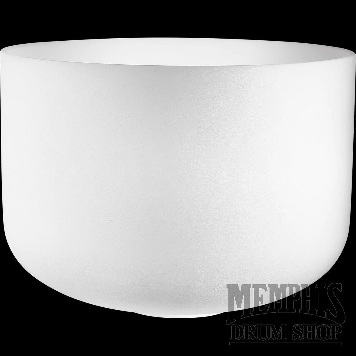 Meinl Sonic Energy Crystal Singing Bowl 16" White-frosted, Note E3, Solarplexus Chakra