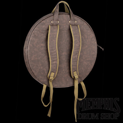 Meinl 22" Vintage Hyde Cymbal Bag - Dark Brown