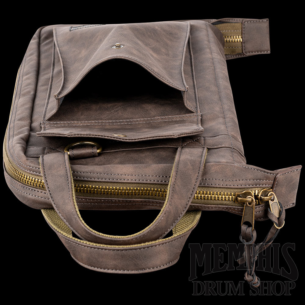 Meinl Vintage Hyde Stick Bag - Dark Brown