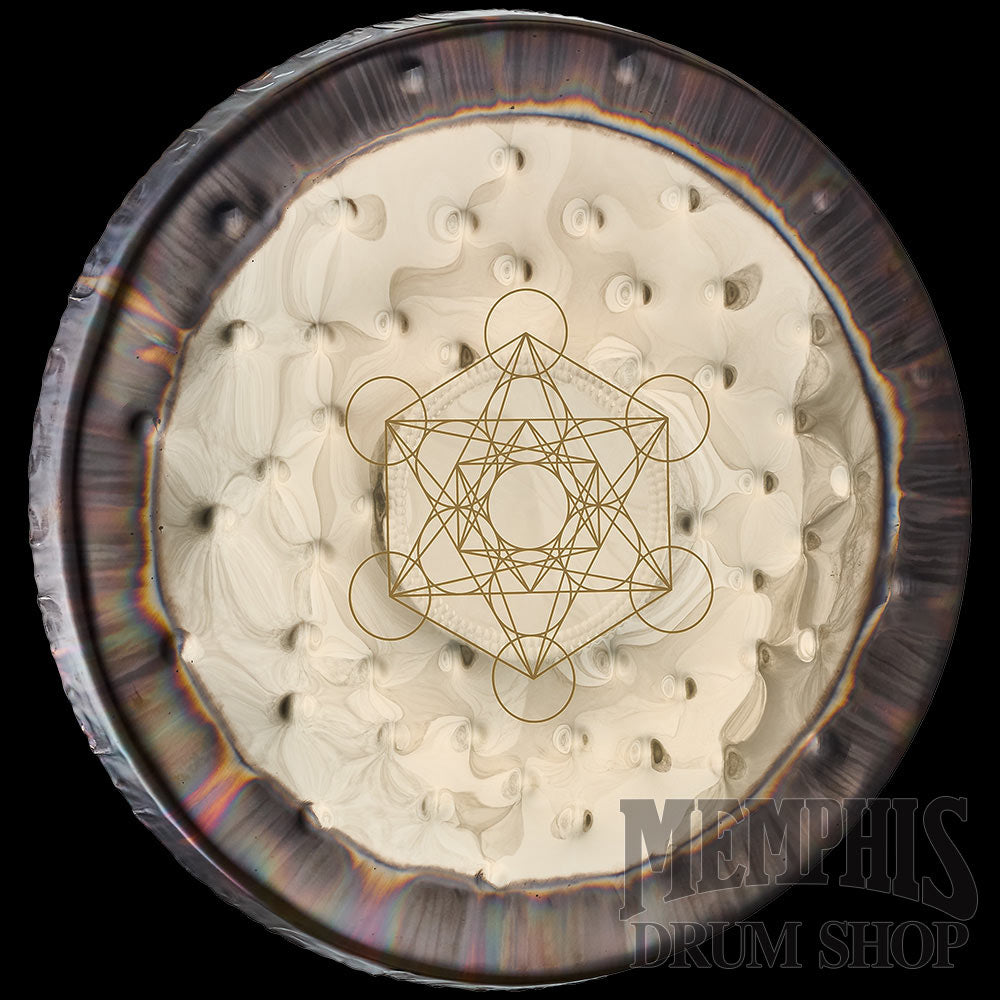 Meinl 22” Soundscape Gong - Metatron’s Cube