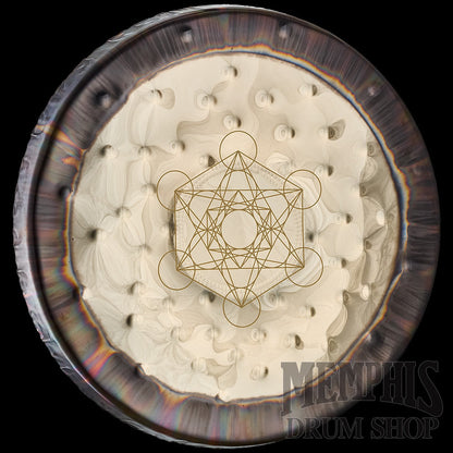 Meinl 22” Soundscape Gong - Metatron’s Cube