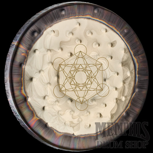 Meinl 22” Soundscape Gong - Metatron’s Cube