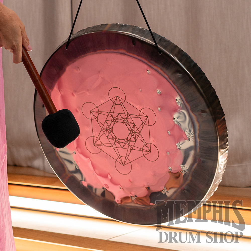 Meinl 22” Soundscape Gong - Metatron’s Cube