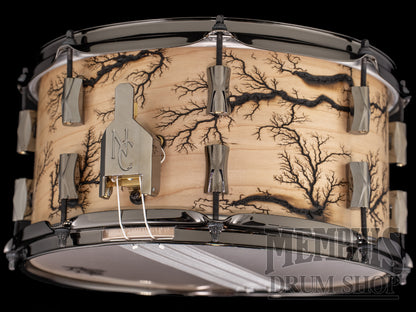 Noble & Cooley 13x7 Horizon Series Fractal Snare Drum - Natural Satin