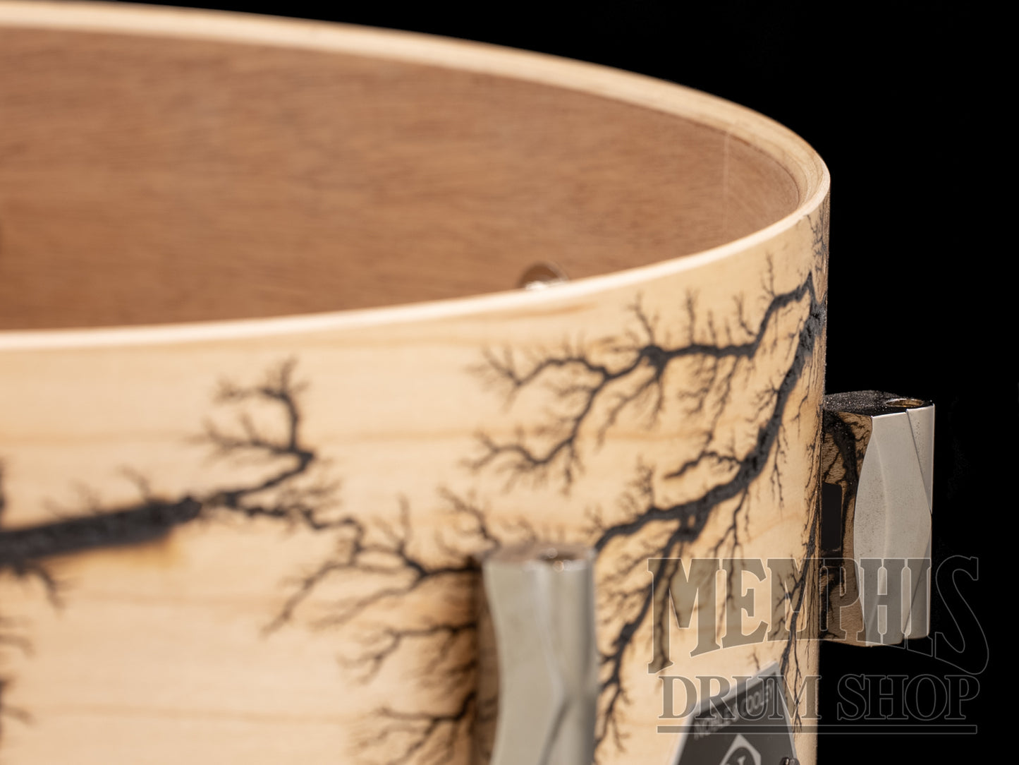 Noble & Cooley 13x7 Horizon Series Fractal Snare Drum - Natural Satin