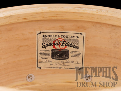 Noble & Cooley 14x7 Special Edition Solid Shell Classic Pine Snare Drum