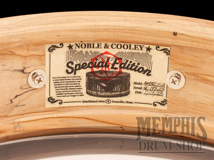 Noble & Cooley 14x3.875 Special Edition Ambrosia Maple Snare Drum