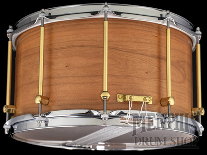 Noble & Cooley 14x8 Solid Shell Classic Cherry Snare Drum - Natural Satin Oil