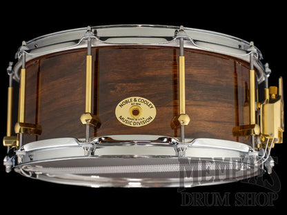 Noble & Cooley 14x6 Solid Shell Classic Walnut Snare Drum - Natural Gloss