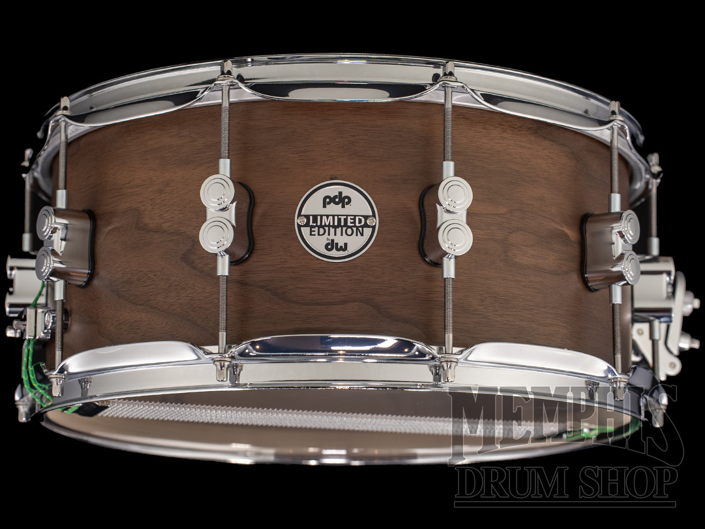 Pacific PDP 14x6.5 Limited Edition Maple/Walnut Snare Drum - Natural Satin