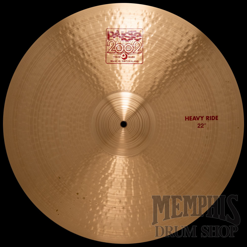 Paiste 22" 2002 Heavy Ride Cymbal