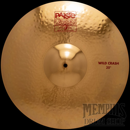 Paiste 20" 2002 Wild Crash Cymbal